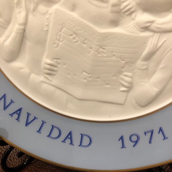 Lladro Collection Plate 1971 Xmas- Sold - Picture 2 of 6